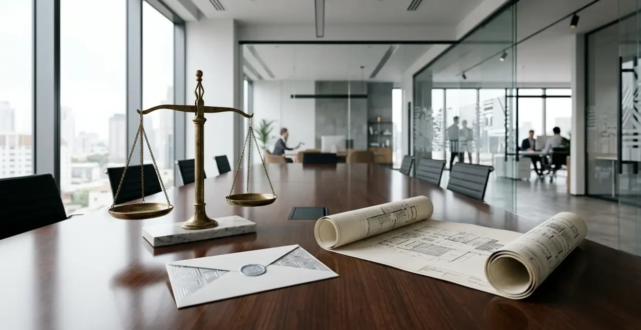 Scène professionnelle symbolisant la protection financière et la confiance entre entrepreneurs et investisseurs lors d'une levée de fonds