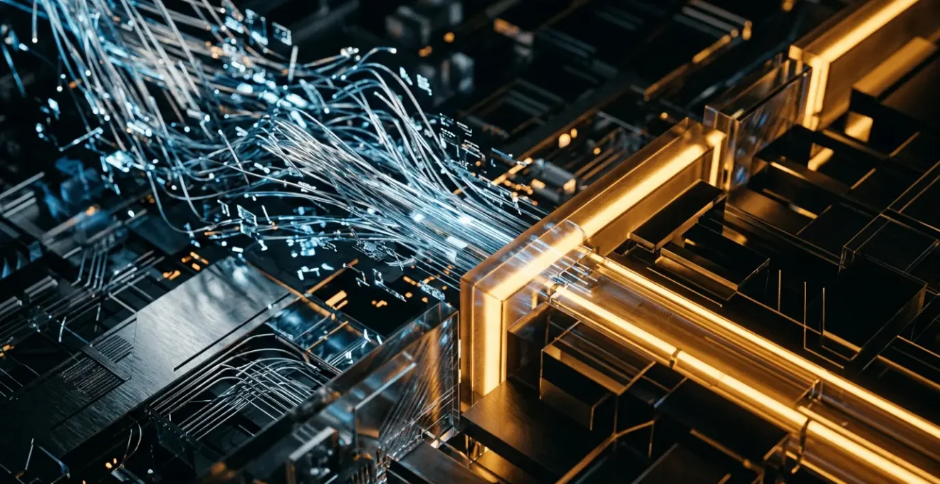 Représentation visuelle de la sécurisation des données numériques et de la protection contre les cyberattaques dans le contexte de l'assurance cyber