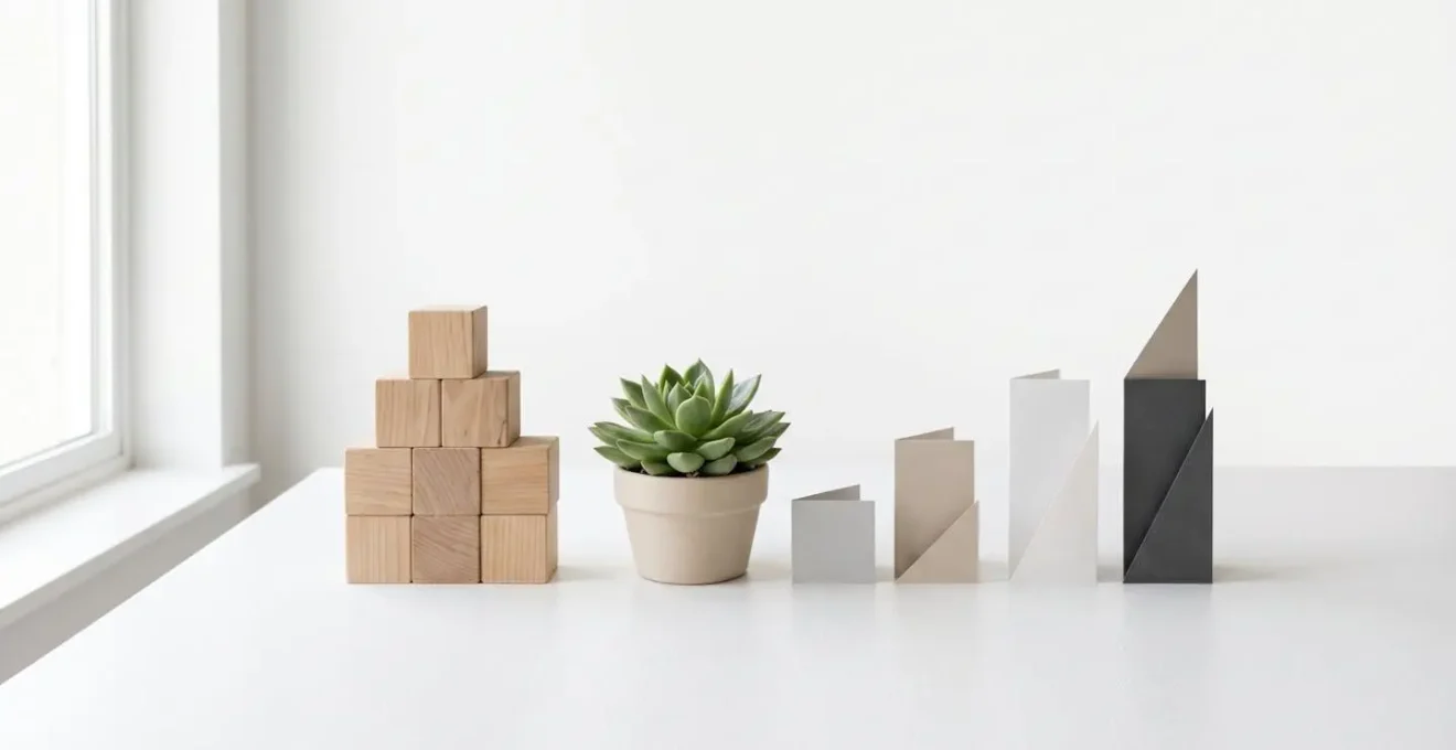 Visualisation conceptuelle d'un package de remuneration global avec elements symboliques representant les differents avantages