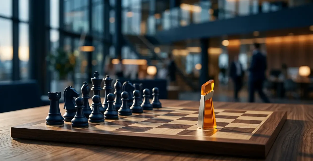 Scène conceptuelle illustrant le recrutement de développeurs dans le secteur de l'assurance